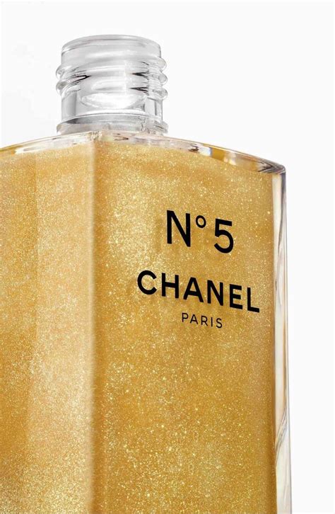 chanel n.5 olio da bagno|CHANEL Olio corpo N°5 THE SHIMMERING BODY OIL.